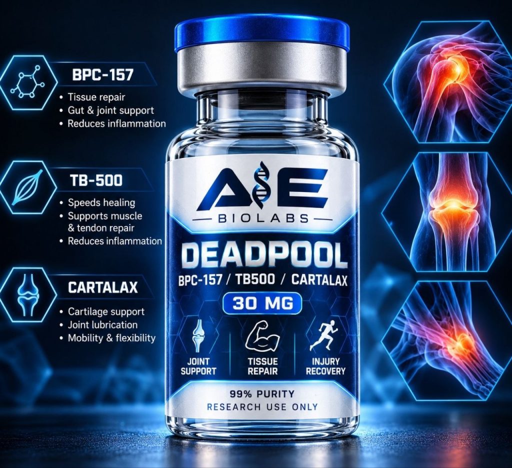 Deadpool Blend (BPC-157 / TB500 / Cartalax)